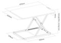 Neomounts NS-WS050BLACK / Workstation - sit-stand pracovné miesto (výška nastaviteľná: 4–40 cm) / Čierna Pracovná stanica, stoliek, prenosná, nosnosť 8 kg, výška 4,5–40,5 cm, oceľ, čierna