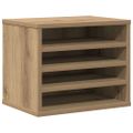 vidaXL Organizér na pult Remeselný dub 36 x 26 x 29,5 cm