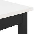 vidaXL Jedálenský stôl Biela 70 x 70 x 75 cm Masívne borovicové drevo