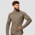 Běžecká mikina 1/2 Zip Pulse Vetiver - GymBeam, veľkosť L, veľkosť oblečenia L