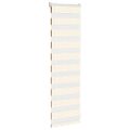 vidaXL Zebra roleta mramorová béžová 45x100 cm šírka látky 40,9 cm polyester