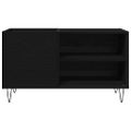 vidaXL Skrinka na gramofónové platne Čierny dub 85 x 38 x 48 cm
