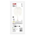 LED svietiaci stromček, 120 cm, vonk. a vnút., teplá biela