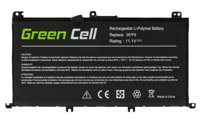Green Cell/ DE13/ 11.1 V/ 4200 mAh/ Li-Pol/ 357F9 pre Dell Inspiron 15 5576 5577 7557 7559 7566 75/ neoriginál Batéria, pre notebook, 4200 mAh, 46,62 Wh, kompatibilná s 00GFJ6, 071JF4, 0GFJ6, pre Dell Inspiron 15 5576, 5577, 7557, 7559, 7566,
