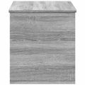 vidaXL Úložný box sivý sonoma 100x42x46 cm kompozitné drevo