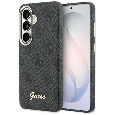Puzdro Guess 4G Script MagSafe pre Samsung Galaxy S26 čierne