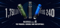 WARRIOR Mini 3(Forest Gradient) OLIGHT Customized 3500mAh 3.6V 18650  Rechargeable Battery (Included
