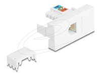 Easy 45 modul RJ12 zásuvka na LSA UTP biela