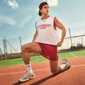 Tielko Varsity White - GymBeam, veľkosť S