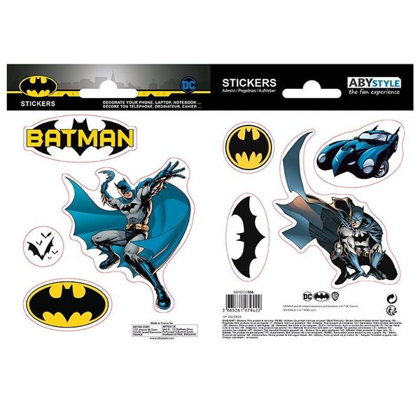 Samolepky Batman & Batmobil