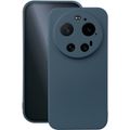 Silikónové puzdro na Xiaomi 17 Ultra tmavomodrá