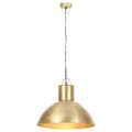 vidaXL Závesná lampa 25 W, mosadzná, okrúhla 48 cm E27