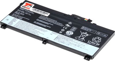 Batéria T6 Power Lenovo ThinkPad T550, T560, W550, P50, interná, 3900mAh, 44Wh, 3článková, Li-pol