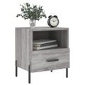 vidaXL Nočné stolíky 2 ks sivé sonoma 40x35x47,5 cm kompozitné drevo