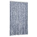 vidaXL Záves proti hmyzu, modrý a biely 118x220 cm, ženilka