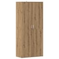 vidaXL Botník dub artisan 80x39x178 cm kompozitné drevo