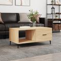 vidaXL Konferenčný stolík dub sonoma 90x50x40 cm kompozitné drevo