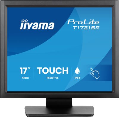 17'' iiyama T1731SR-B2S: SXGA, 250cd, IP54