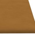 vidaXL Nástenné panely 12 ks hnedé 60x15 cm zamat 1,08 m²
