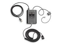 Prepínač pre telefón/počítač/slúchadlá pre slúchadlá s mikrofónom, stolný telefón - QD, USB-A - pre Poly EncorePro 500 USB; 700 USB
