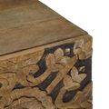 vidaXL Konferenčný stolík Hnedá 100 x 54 x 40 cm Masívne mango drevo
