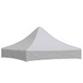 vidaXL Strecha na párty stan 2x2 m, biela 270 g/m²