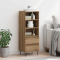 vidaXL Highboard Remeselný dub 40 x 36 x 110 cm Kompozitné drevo