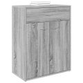 vidaXL Komoda sivý dub sonoma 60x30x75 cm spracované drevo