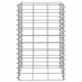 vidaXL Gabiónové vyvýšené záhony 3 ks 30x30x50 cm, železo
