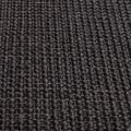 vidaXL Koberec prírodný sisal 66x200 cm čierny