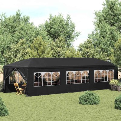 vidaXL Párty stan 3x9 m, antracitový