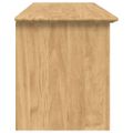 vidaXL Lavica do chodby BODO Medová hnedá 118 x 40 x 50 cm