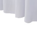 vidaXL Naťahovacie obrusy na stôl so závesom 2 ks biele 183x76x74 cm