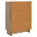 vidaXL Servírovacia skriňa Dub artisan 66 x 34,5 x 90 cm