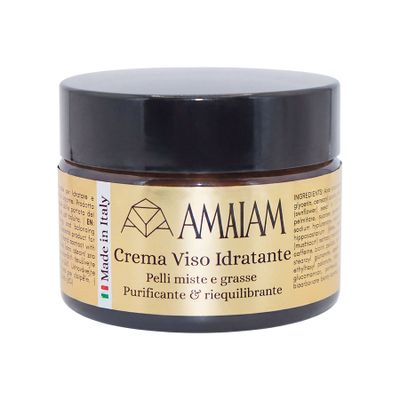 Hydratačný krém pre zmiešanú a mastnú pleť BALLANGI Amaiam Moisturising face cream 50 ml