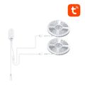 Inteligentný WiFi RGB LED svetelný pásik NiteBird SL3 (2x5 m), Tuya
