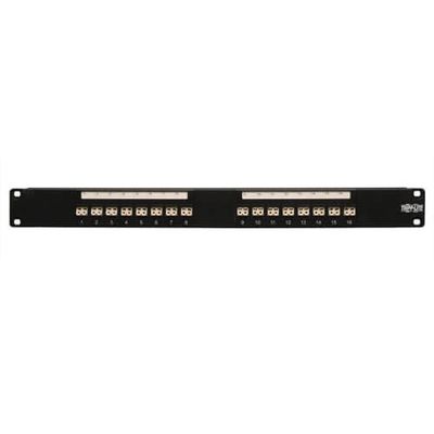 Patch panel 1U, 16x, (LC/LC), Multimode alebo Singlemode
