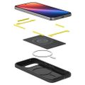 Puzdro Spigen Rugged Armor Mag MagSafe pre Google Pixel 9a matná čierna