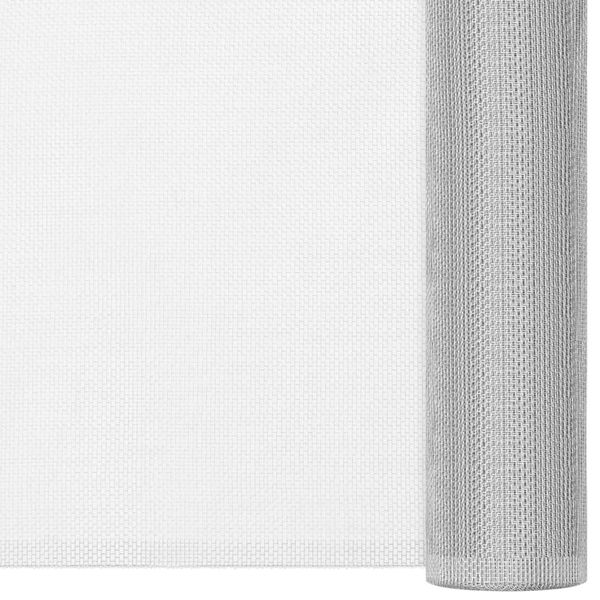 vidaXL Sieť proti hmyzu hliník 112x500 cm strieborná