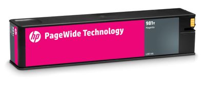 HP 981Y - purpurová atramentová kazeta, L0R14A