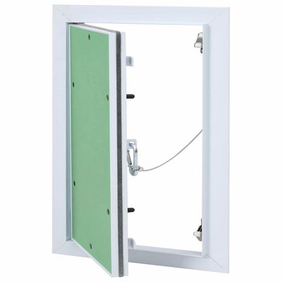 vidaXL Access Panel Zelená a strieborná 25 x 35 cm