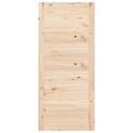 vidaXL Dvere do stodoly 90x1,8x204,5 cm masívna borovica