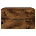 vidaXL Nástenné nočné stolíky 2 ks dymový dub 35x35x20 cm
