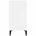 vidaXL Komoda biela 60x35x70 cm spracované drevo