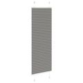 vidaXL plisovaná roleta antracitová 50x100 cm Šírka látky 49,4 cm