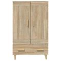 vidaXL Vysoká skrinka dub sonoma 70x31x115 cm spracované drevo
