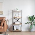 vidaXL Regál na knihy 4 úrovní 56 x 34 x 133,5 cm Kompozitné drevo