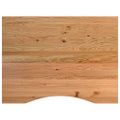 vidaXL pracovný stôl svetlohnedý 80x60x(71,5-98) cm masívny dub