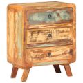 vidaXL Komoda 60x35x75 cm, recyklovaný masív