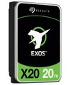 SEAGATE Exos X20 20TB HDD / ST20000NM007D / SATA / 3,5" / 7200 rpm / 256 MB / 512E/4KN Pevný disk, interný, 20TB, SATA III, 3,5", 7200 rpm, 256MB, 512E/4KN